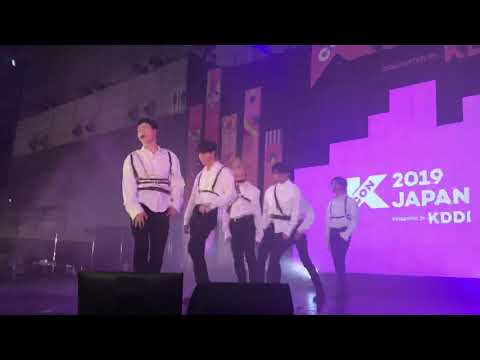 kcon oneus 원어스 190517 삐뚤빼뚤 zig zag