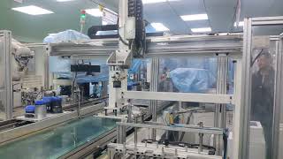 Robo Pick and Place with OK and NG product