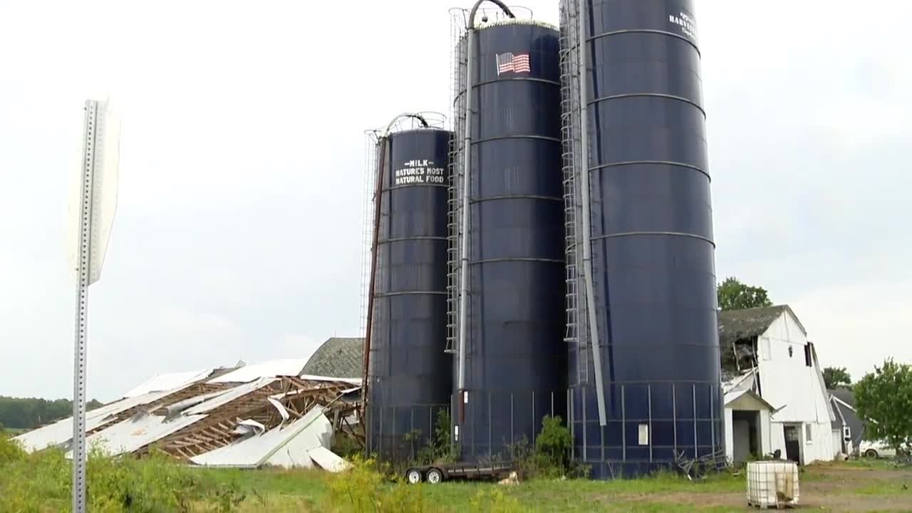 EF2 tornado touched down in Wyoming County