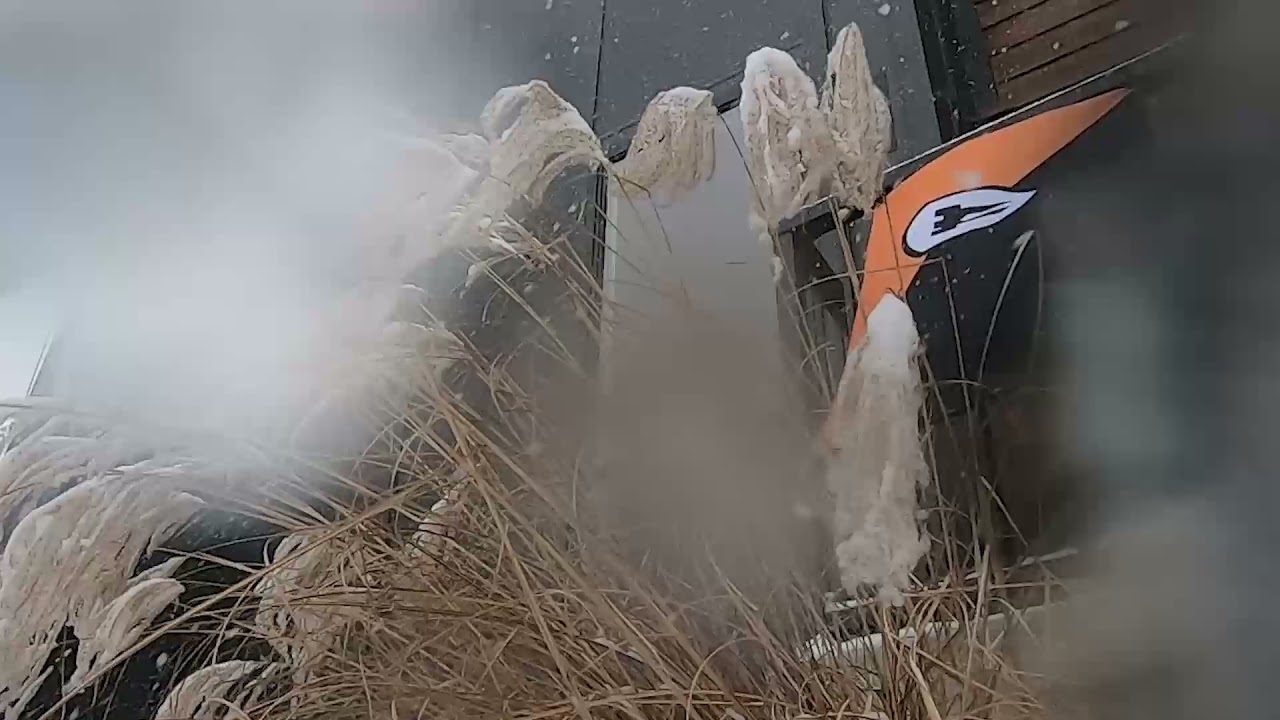 Bitcoin Citadel Flag in Snow ASMR
