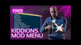 🔥 GTA 5 ONLINE MOD MENU 2025: FREE Kiddions Modest Menu! Money Hack, Recovery, Safe Download  💥