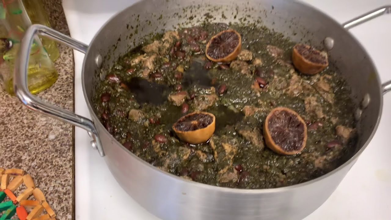 How to make delicious Ghormeh Sabzi Rice!