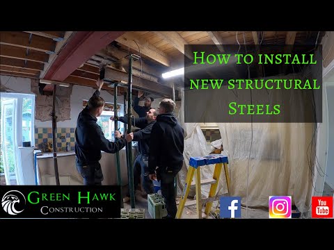 How to install a Structural RSJ - Nuneaton builders