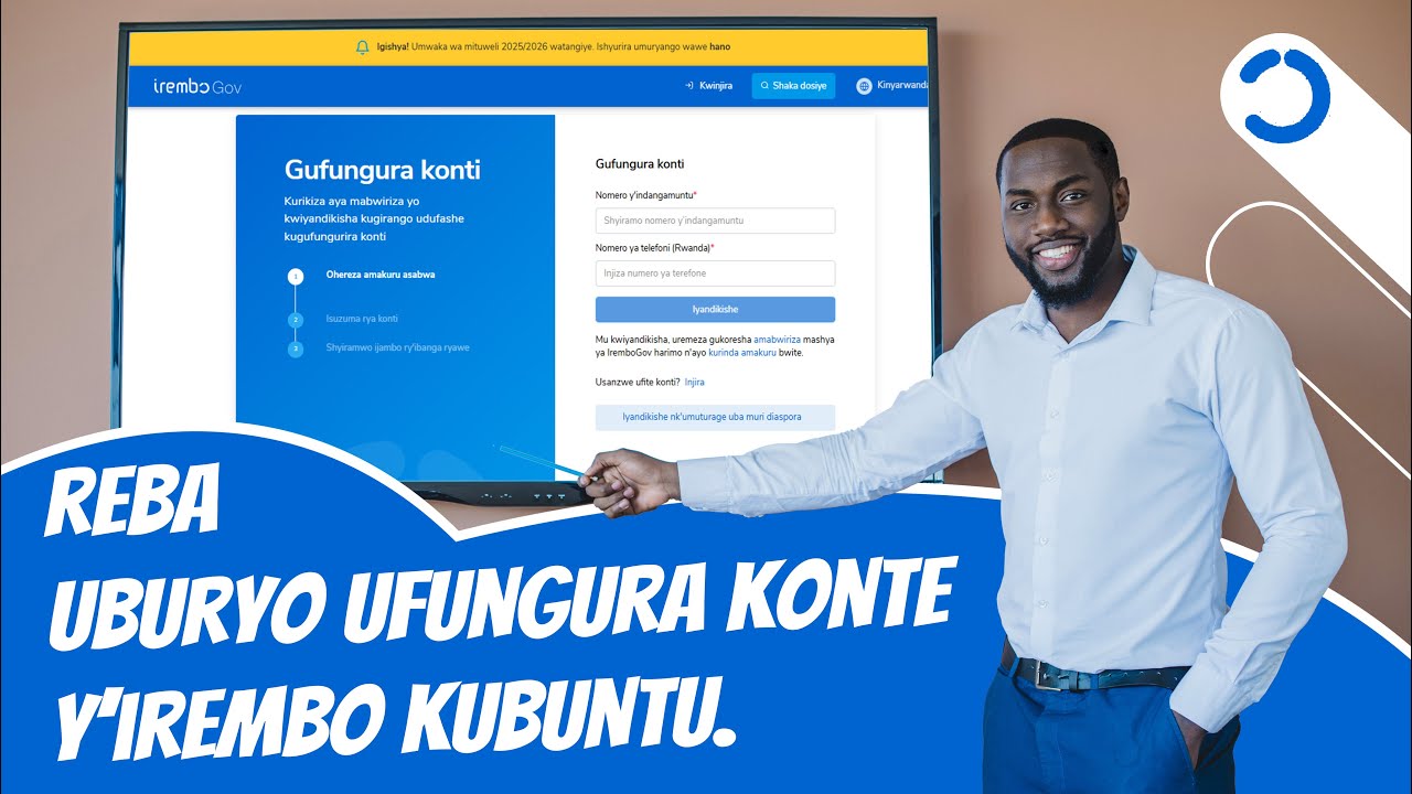 🛑IremboGov waruziko ushobora kwisabira service zose z'irembo ukanahambwa konte kubuntu?