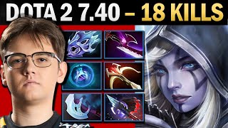 Drow Ranger Pro Carry with 18 Kills and Moon - Dota 2 Gameplay