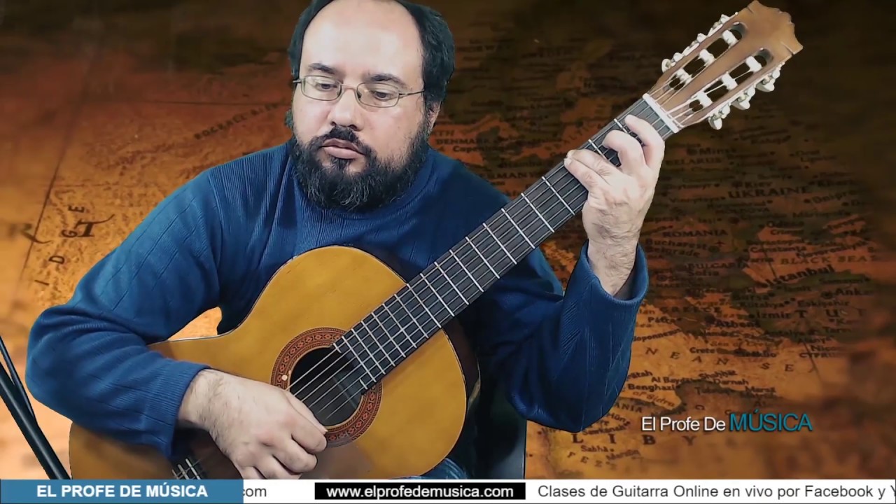 Curso de Guitarra Clásica nivel básico (repertorio) SOL. Vals de Matteo  Carcassi Opus 59 - YouTube