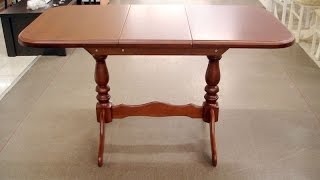 ⁣Столы для маленькой кухни. Стол обеденный раскладной Аврора .  Tables for small kitchen.