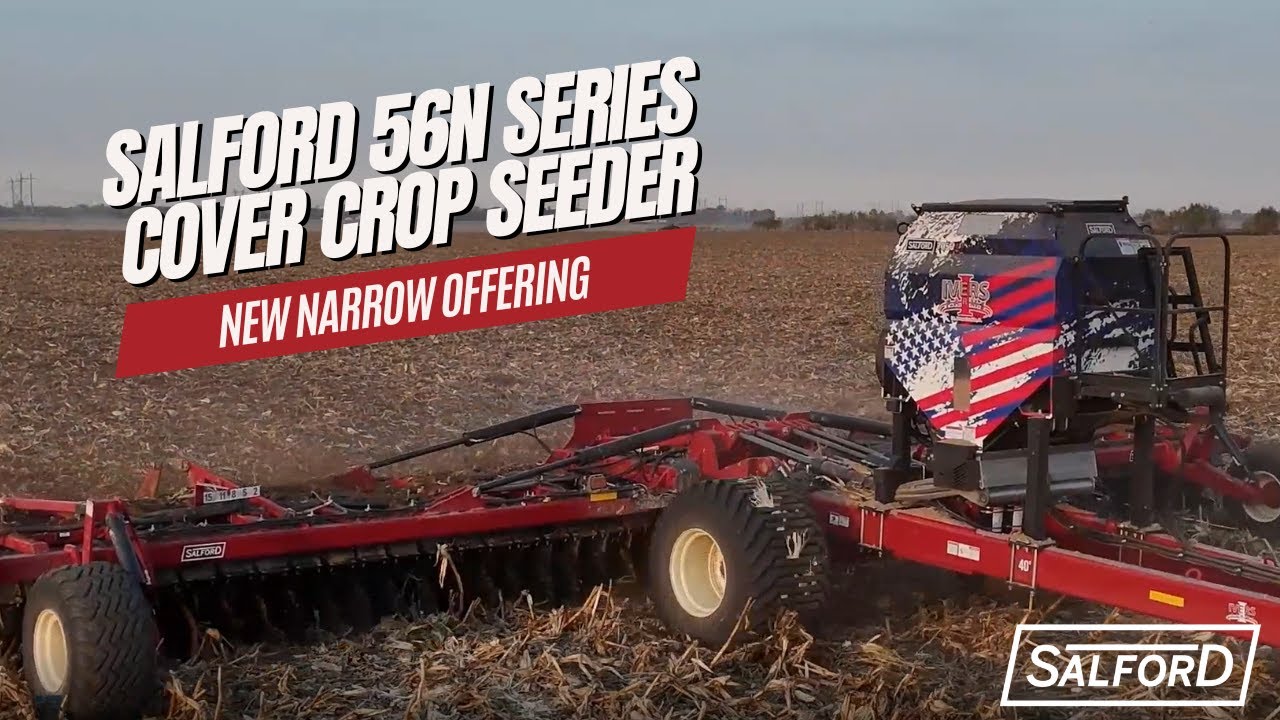 NEW Salford 56N Series Mounted Cover Crop Seeder — Narrow Offering