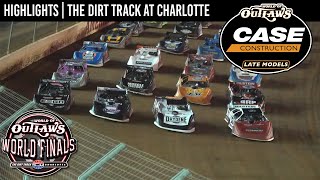 World of Outlaws CASE Late Models | The Dirt Track at Charlotte | Nov. 4, 2023 | HIGHLIGHTS