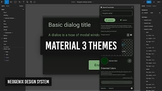 Famous Material 3 Themes - Neogenix Design System Wealth