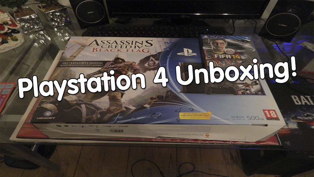 Playstation 4 Unboxing! YouTube