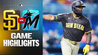 Padres vs. Marlins Game Highlights (7/24/26) | MLB Highlights