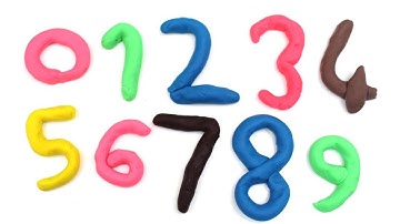 Learn To Count with PLAY-DOH Numbers! 1 to 10! Counting New Special Edition Mini Cans Opening