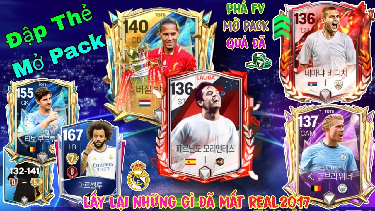 Một Ngày Lấy Lại Những Gì Đã Mất Real2017 Và Phá 5.000FV Mở Thẻ Săn Siêu Phẩm Đường Hầm Cảm Xúc