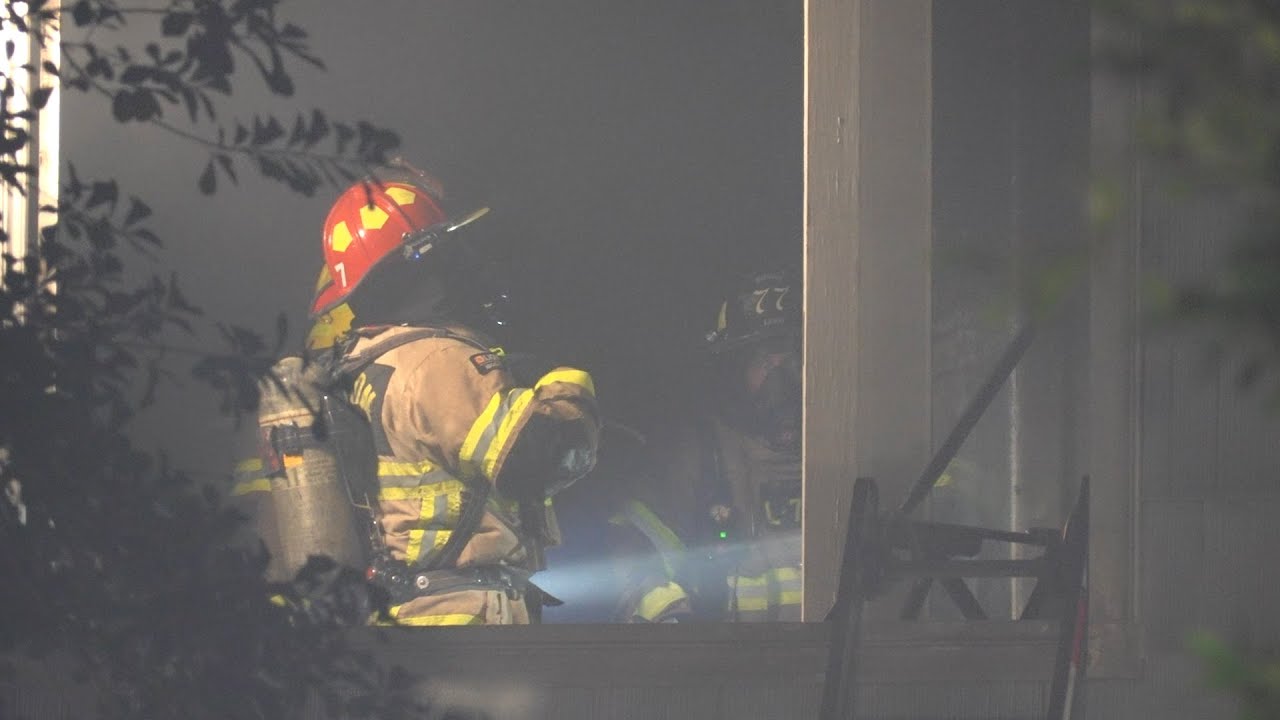 Mayday called after firefighter injured in northwest Houston house fire ...