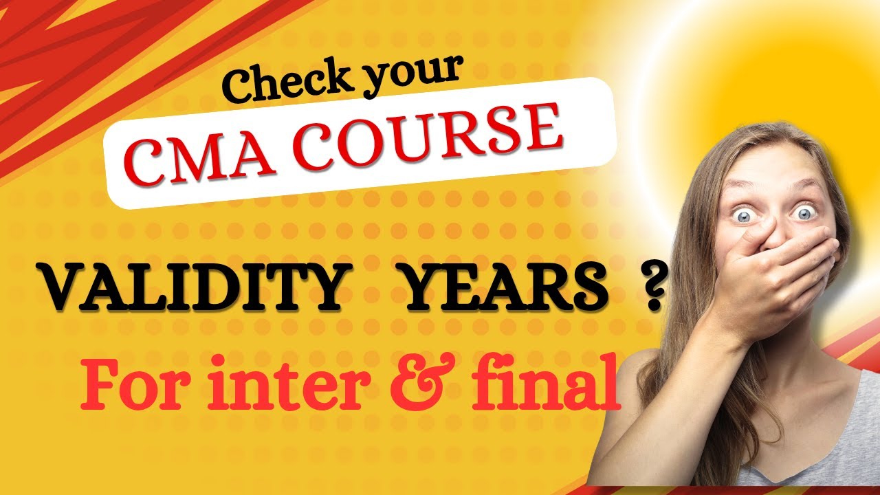 How to Check CMA Course Validity Intermediate & Final@CMAATV #cmafinals ...