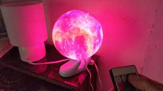 Video Review: Moon Lamp with Changing Colors by Honest Reviews by Christina 54 views 1 year ago 4 minutes, 20 seconds