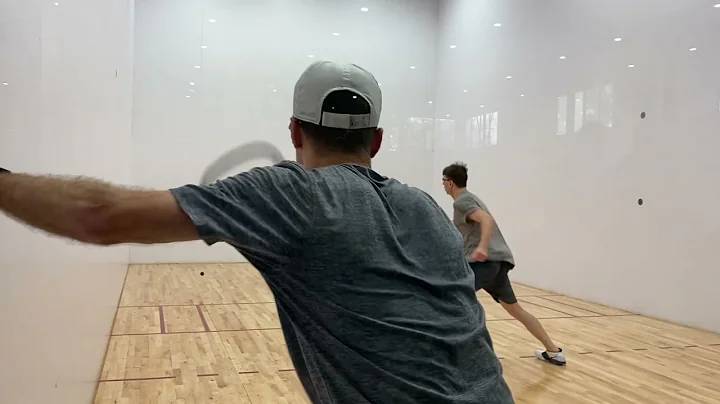 (Game 2 of 3) Drew Toland vs. Michael Bradford Open Finals March 2022 Racquetball Match