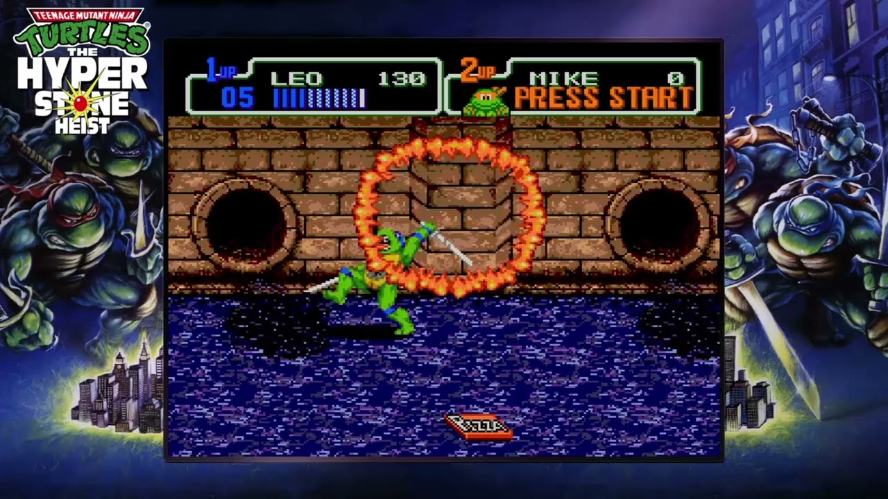 Teenage Mutant Ninja Turtles the Hyperstone Heist Genesis TMNT