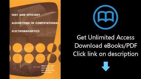 Download Fast and Efficient Algorithms in Computational Electromagnetics (Artech House Antennas  PDF