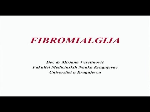 Fibromialgija - doc dr Mirjana Veselinović
