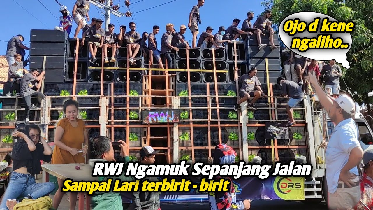 Ikuti jejak BREWOG,,RWJ pecahkan kaca & bikin warga kocar kacir sampai diusir suruh pergi