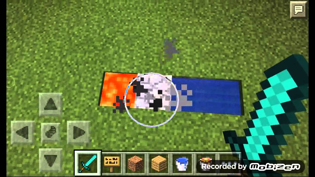 [TUTO] [Minecraft] Comment faire un Générateur de Cobble-Stone - YouTube