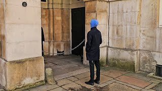 WEIRD tourist did THIS! Horsey has a moment then The King's Guard meets an idiot.