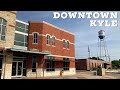 Historic Downtown Kyle || Walking Around Kyle, Texas