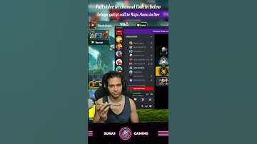 Telugu guy yt call to Raju Anna in live || #viral #unqgamer