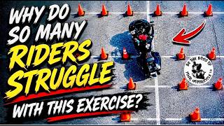 My Toughest Slow-Speed Motorcycle Exercise! Tips & Bonus Information