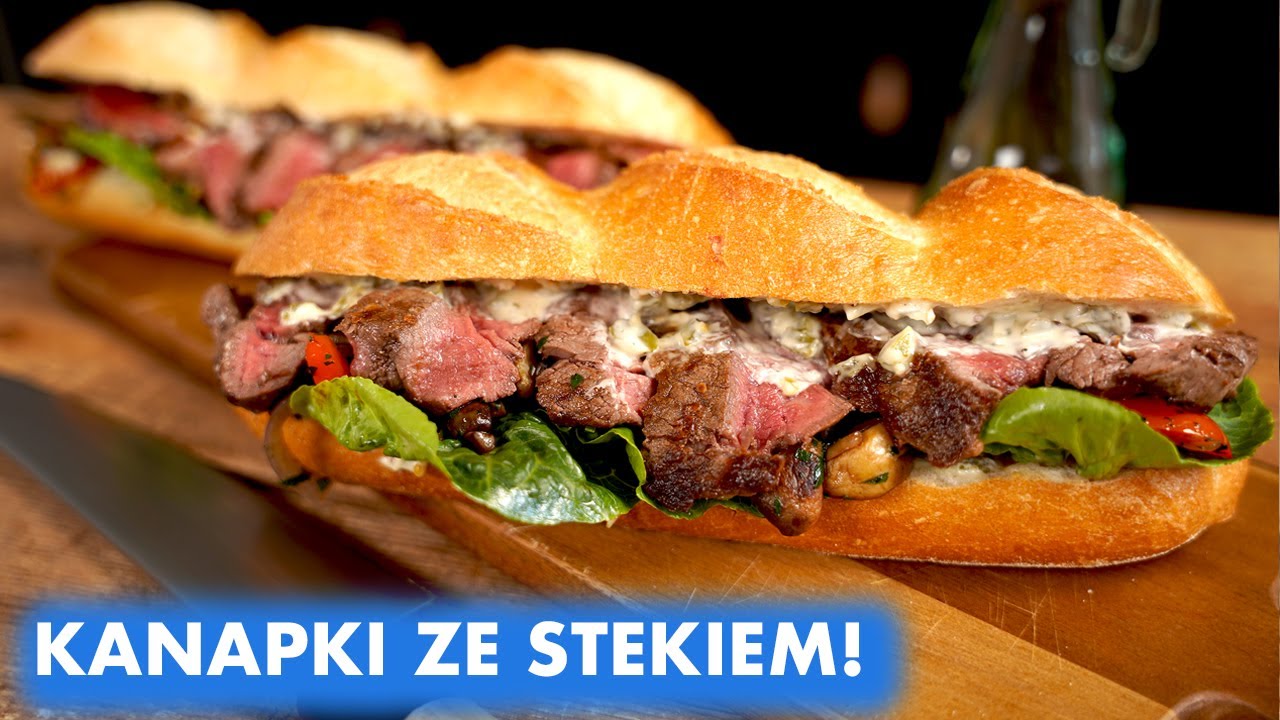 KANAPKI ze STEKIEM! Idealne na wypasiony piknik! | Przepis UMAMI