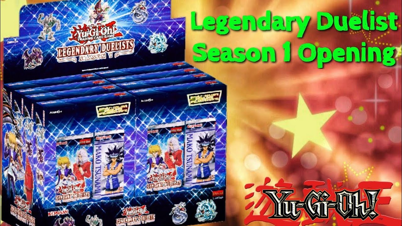 Legendary Duelists Season 1! Display Case Opening!!!