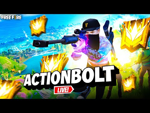 Free Fire Live  With Top Grandmaster Player Actionbolt-Garena Free Fire - Free Fire Live  With Top Grandmaster Player Actionbolt-Garena Free Fire