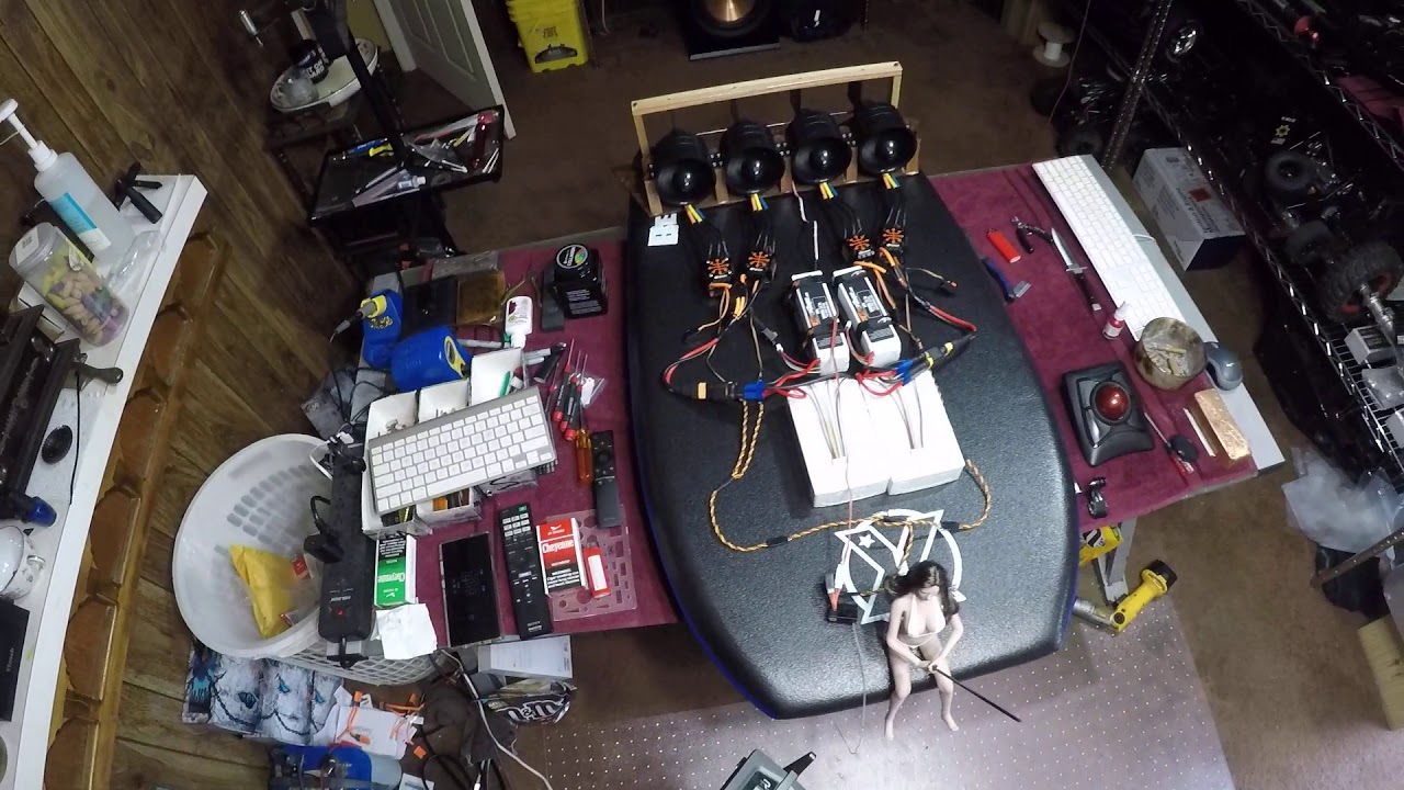 Boogie Board Jet Boat, Getting Close, Ducted Fan Air Boat YouTube