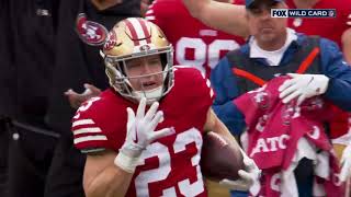 Christian McCaffrey HUGE run & TD gets 49ers off to fast start