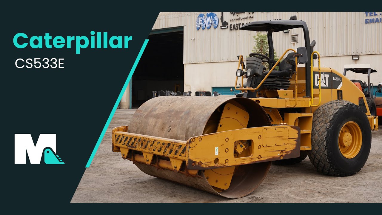 Cat CS533E Vibratory Soil Compactor