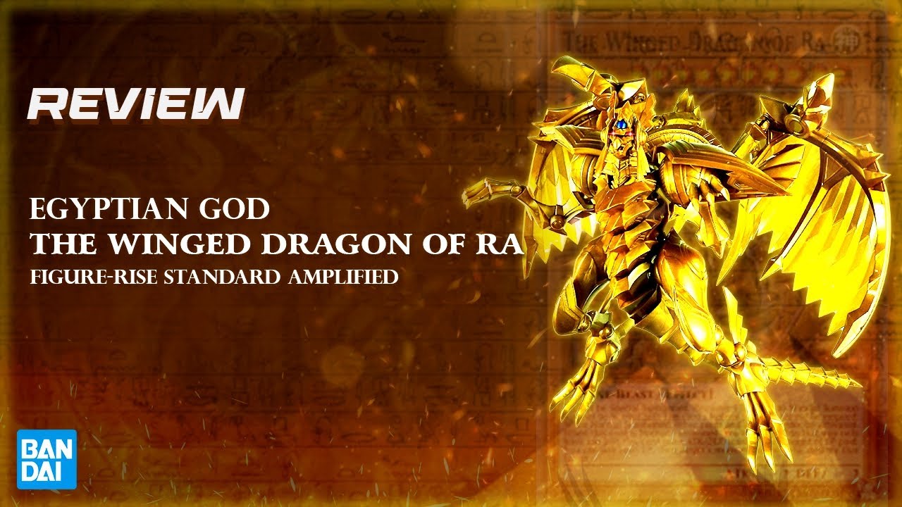 Review FIGURE_RISE STANDARD AMPLIFIED The Winged Dragon Of Ra - YouTube