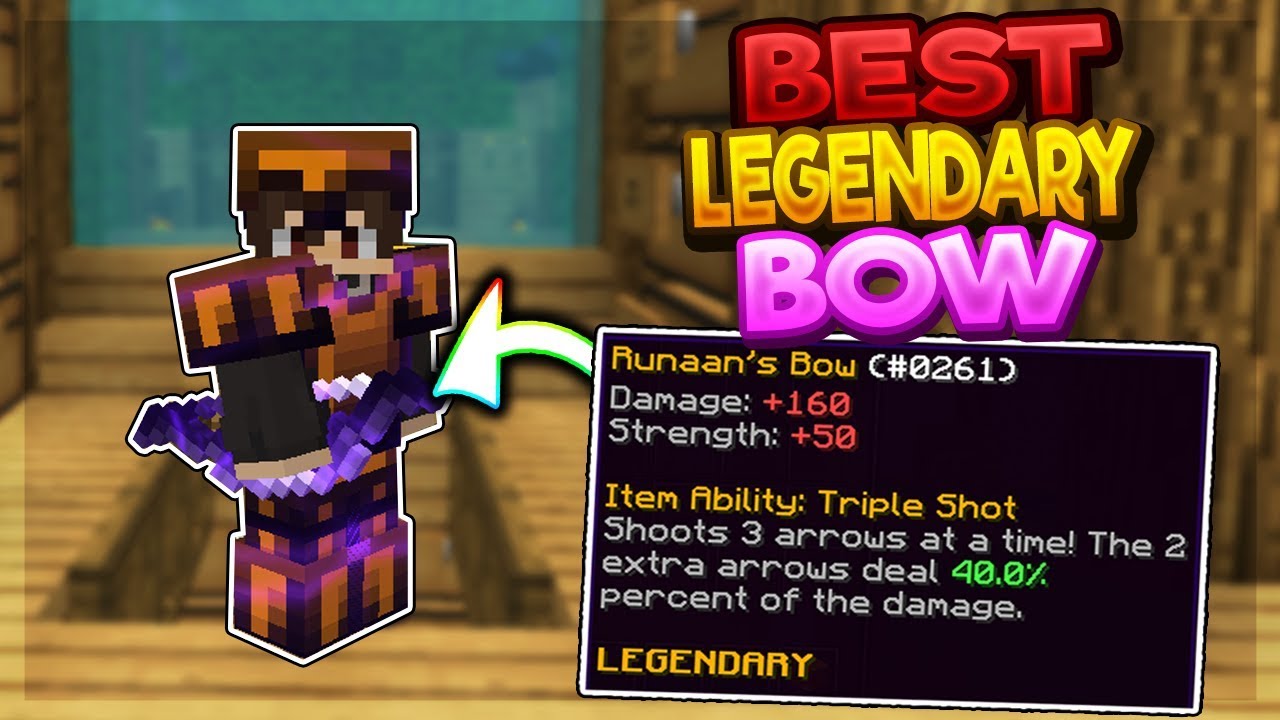 Legendary RUNAAN's BOW IS OP! (Hypixel Skyblock) YouTube