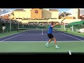 Alexander Zverev | IW Practice (4k 60fps Court Level)