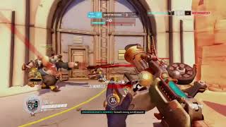 Huge quintuple kill as Junkrat: Overwatch