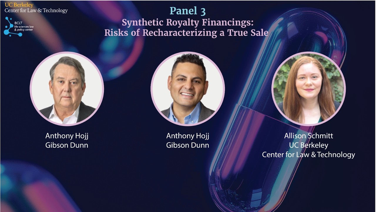 Royalty Finance, the UCC and Issues of Recharacterization: Panel 3