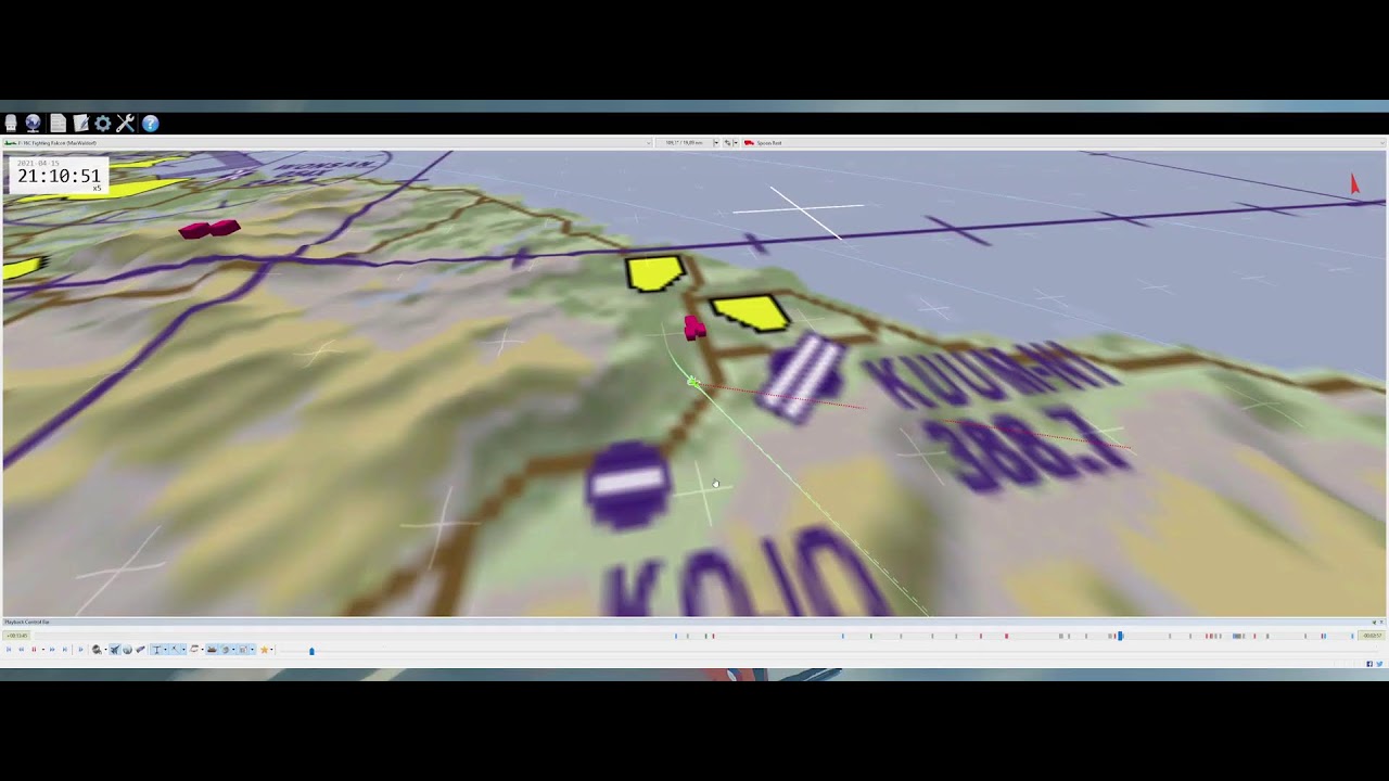 [Falcon BMS] Casual Flight - State of Falcon BMS talk - YouTube