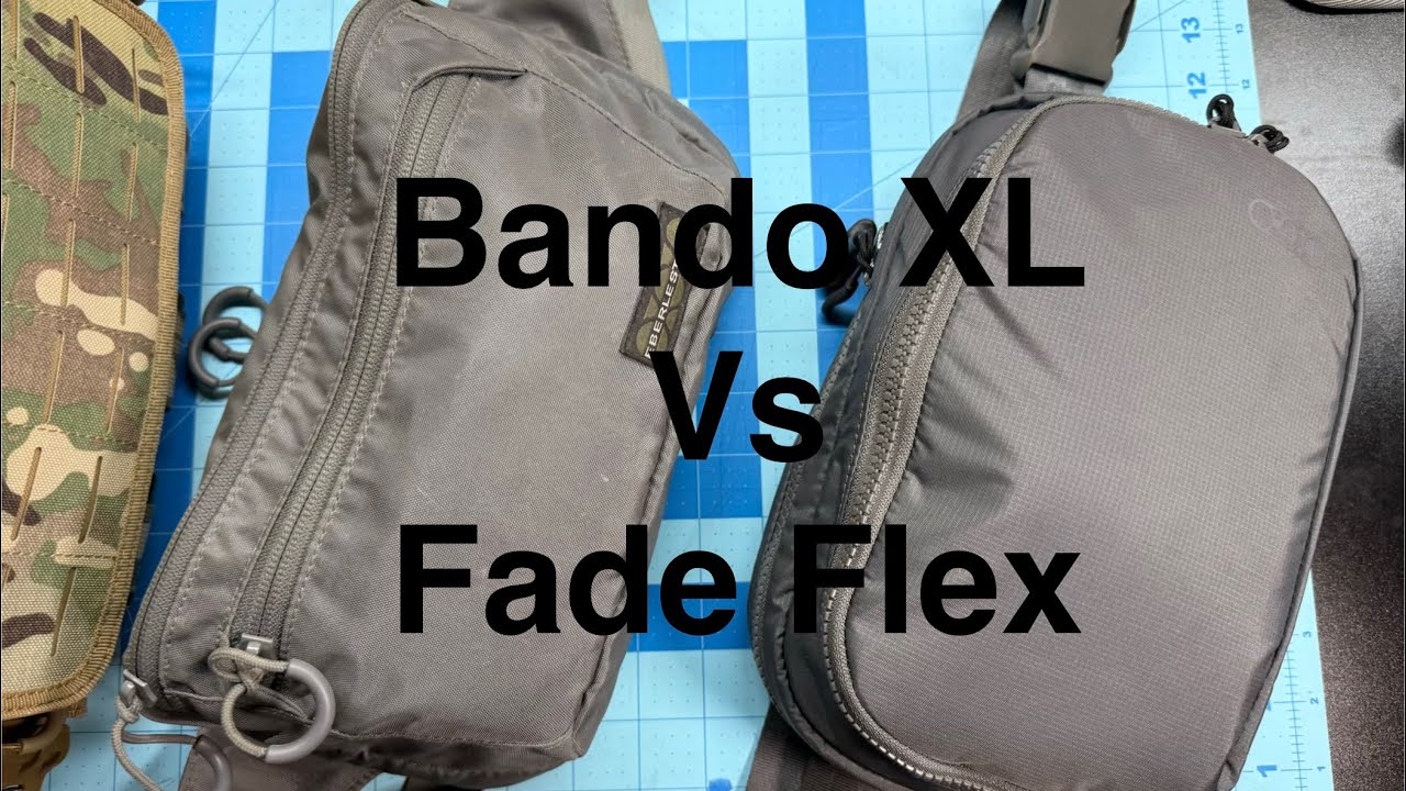 Распаковка и перемещение всех вещей из Bando XL на Eberlestock Fade Flex.