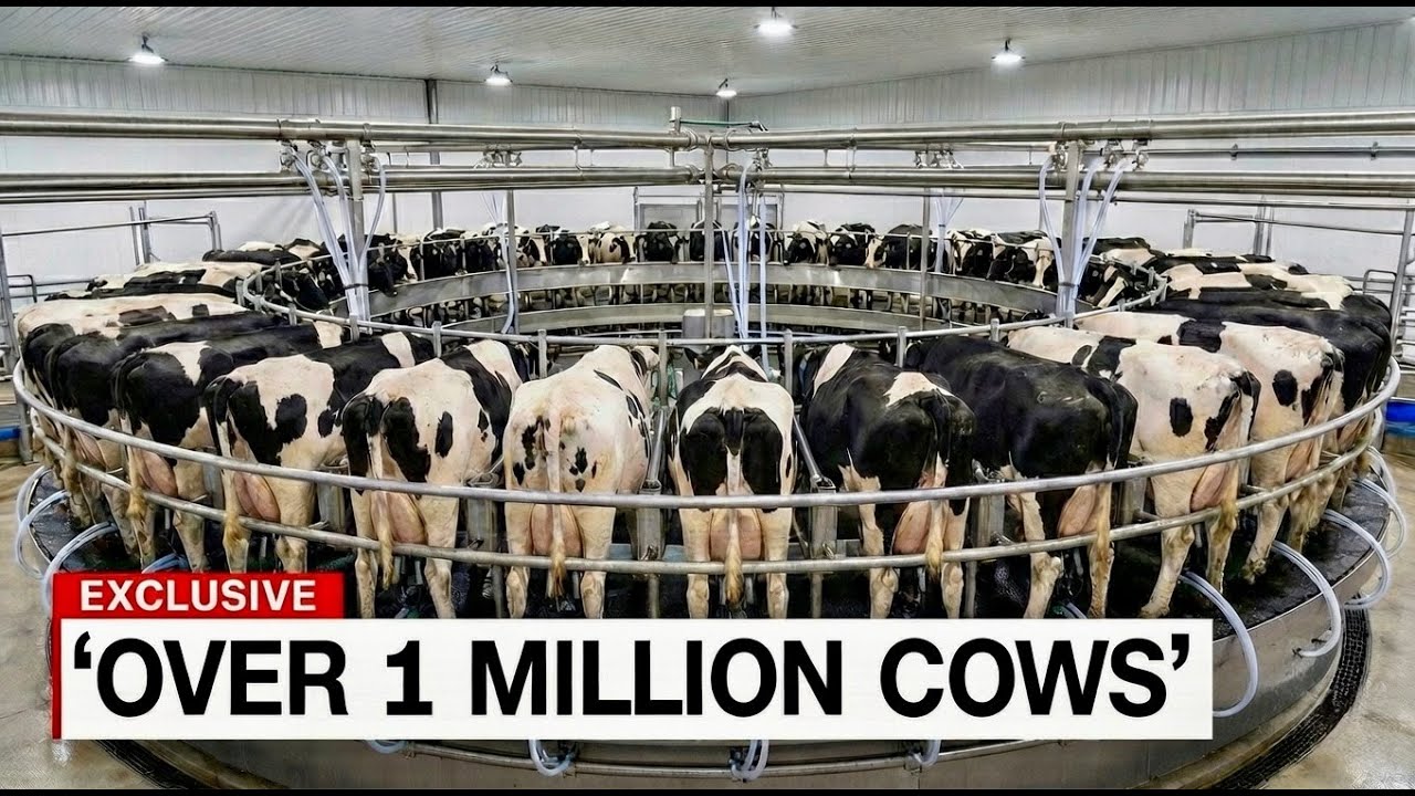 Inside the Farm that Produces 100 Millions Gallons of Milk a Year