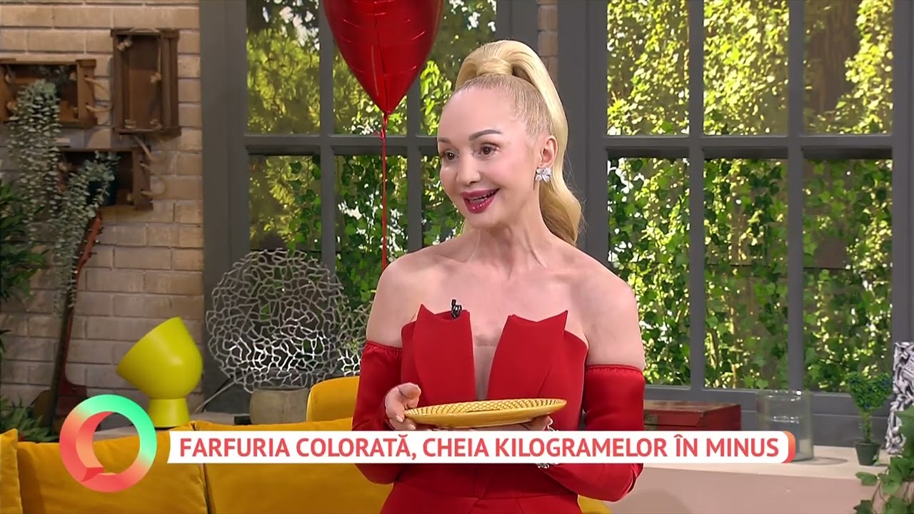 Farfuria colorată, cheia kilogramelor în minus