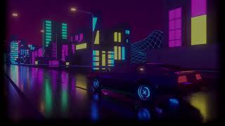 Retrowave Neon City Car Live Wallpaper