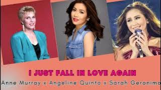 Anne Murray x Angeline Quinto x Sarah Geronimo - I Just Fall in Love Again | Original vs. Cover