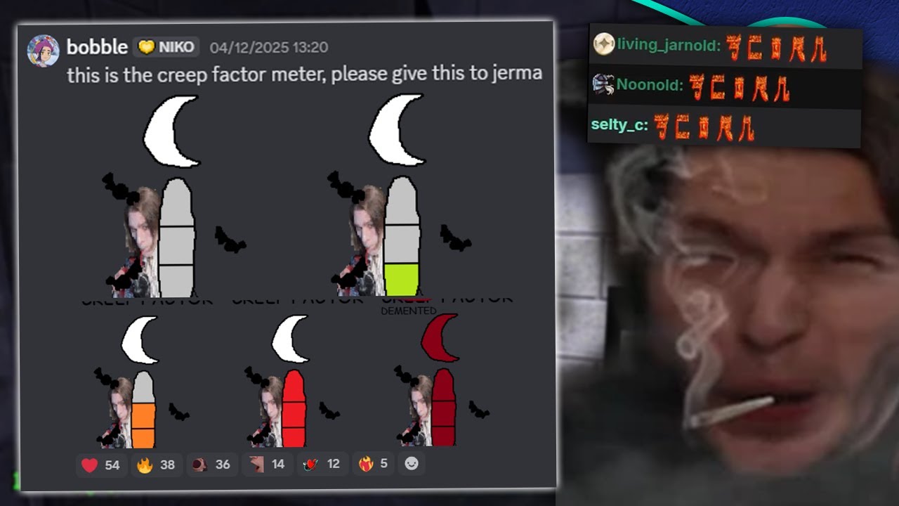 Jerma - The CREEP FACTOR Meter