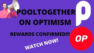 POOLTOGETHER  ON OPTIMISM AIRDROP CONFIRMED|| #airdrop #how #op #optimism #cryptoairdrop